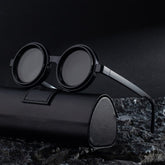 Zev Retro Round ND Dimming Sunglasses Sunglasses Southood